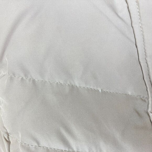 Kenneth Cole Reaction Women's Duck Down Quilted Puffer Jacket Size L Beige Tan - Picture 10 of 10